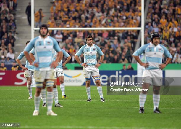 Juan Martin FERNANDEZ LOBBE - - Argentine / Afrique du Sud - Coupe du monde de rugby 2007 - Stade de France, Photo: Dave Winter / Icon Sport.