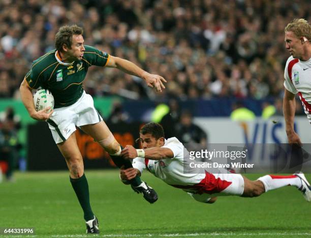 Butch JAMES / Jason ROBINSON - - Afrique du Sud / Angleterre - Finale de la Coupe du Monde 2007, Photo: Dave Winter / Icon Sport.