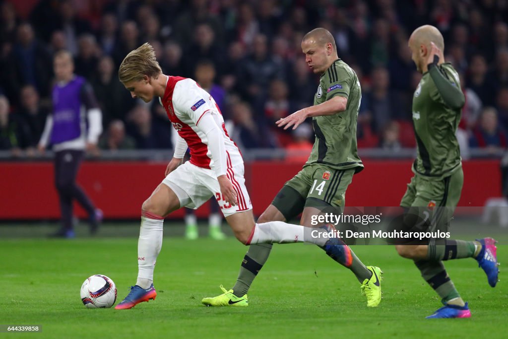 Ajax Amsterdam v Legia Warszawa - UEFA Europa League Round of 32: Second Leg