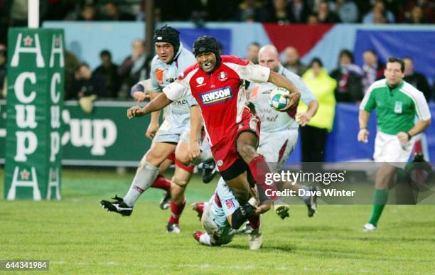 Akapusi QERA - - Bourgoin / Gloucester - Heineken Cup 2007/2008 . Photo: Dave Winter / Icon Sport