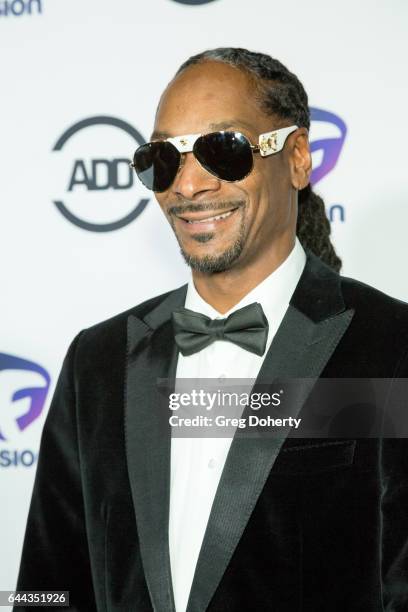 Rapper Snoop Dogg attends the 2nd Annual All Def Movie Awards at Belasco Theatre on February 22, 2017 in Los Angeles, California.