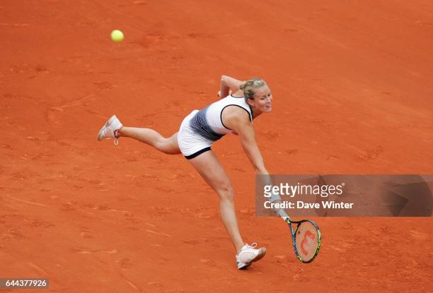Mathilde JOHANSSON - - Roland Garros 2008 - Jour 4 - Photo : Dave Winter / Icon Sport