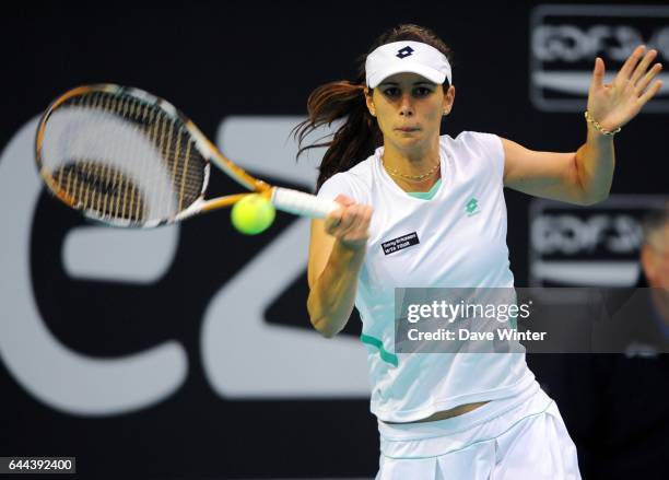 Tsvetana PIRONKOVA - - Open GDF SUEZ 2009 - Stade Pierre de Coubertin - Paris - Photo : Dave Winter / Icon Sport