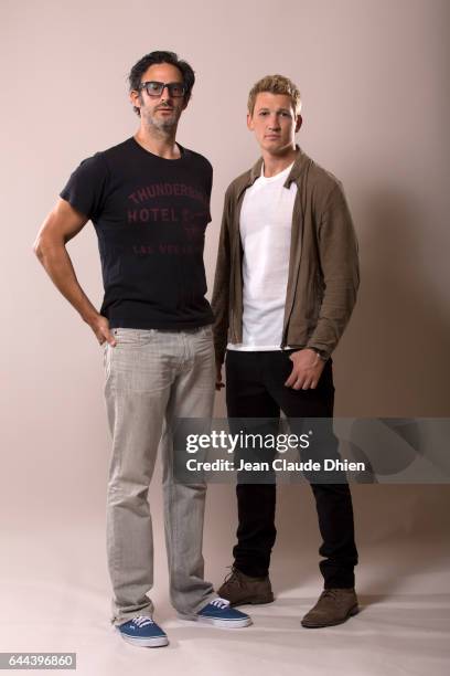 Actor Miles Teller and director Ben Younger photographed for MovieMaker on August 4 in New York City.