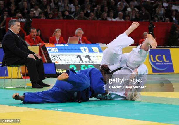 Idalis ORTIZ BOUCURT / Ursula SADKOWSKA - - +78kg - Tournoi de Paris 2009 - Popb Paris Bercy, Photo : Dave Winter / Icon Sport