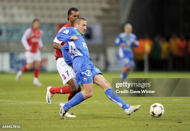 Eric CUBILIER - - Reims / Bastia - 26eme journee de Ligue 2 - Photo : Dave Winter / Icon Sport