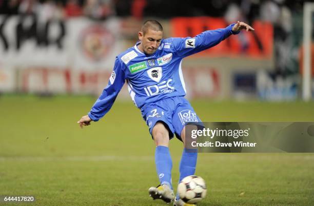 Eric CUBILIER - - Reims / Bastia - 26eme journee de Ligue 2 - Photo : Dave Winter / Icon Sport