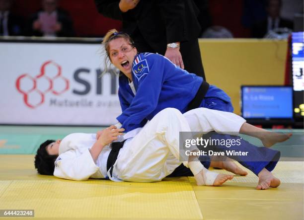 Misato NAKAMUA / Audrey LA RIZZA - - -52kg - Tournoi de Paris - Bercy, Photo : Dave Winter / Icon Sport