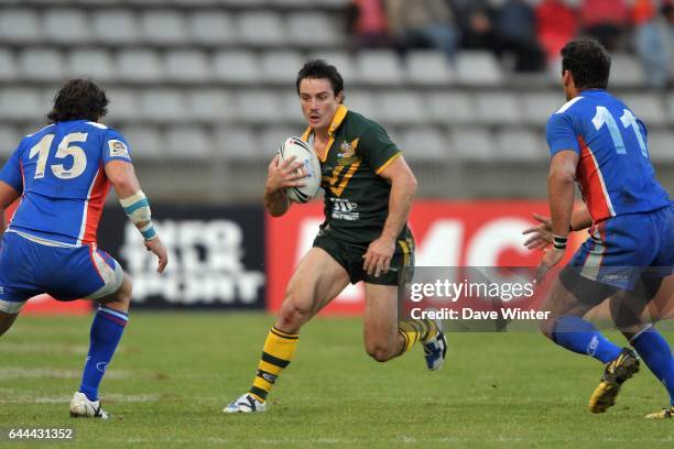 David SHILLINGTON - - France / Australie - Rugby League - Four Nations - Stade Charlety - Paris, Photo : Dave Winter / Icon Sport