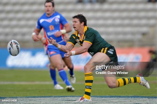 Kurt GIDLEY - - France / Australie - Rugby League - Four Nations - Stade Charlety - Paris, Photo : Dave Winter / Icon Sport
