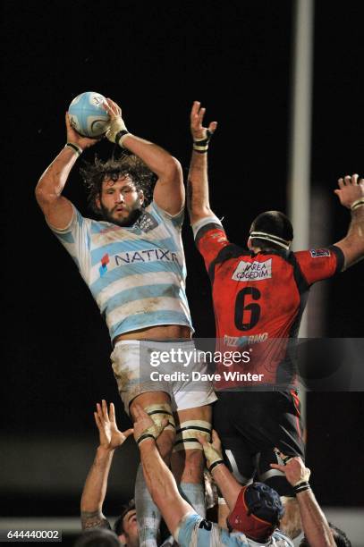 Lionel NALLET / Juan FERNANDEZ LOBBE - - Racing-Metro / Toulon - 15eme journee du Top 14, Photo: Dave Winter / Icon Sport