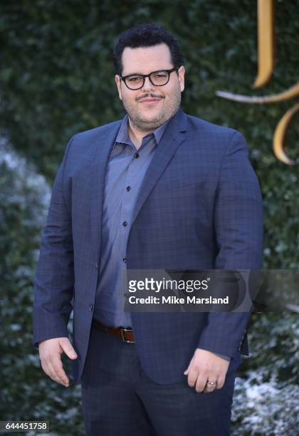 Josh Gad attends UK launch event for "Beauty And The Beast" at Spencer House on February 23, 2017 in London, England.