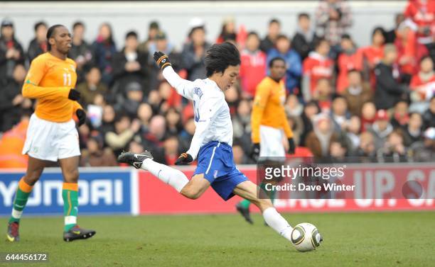 Sung Yong KI - - Cote d'Ivoire / Coree du Sud - Match amical, Loftus Road, Londres. Photo: Dave Winter / Icon Sport.