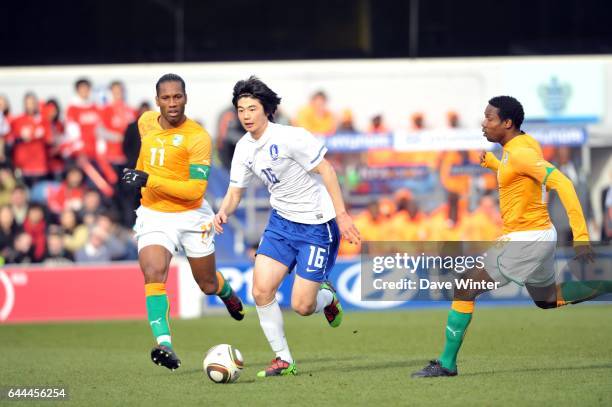 Sung Yong KI - - Cote d'Ivoire / Coree du Sud - Match amical, Loftus Road, Londres. Photo: Dave Winter / Icon Sport.