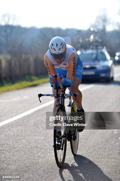 Christian VANDEVELDE - Garmin - - Paris-Nice, Prologue, Montfort-l'Amaury, Yvelines. Photo: Dave Winter / Icon Sport.