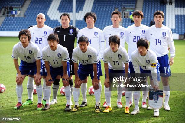 Equipe de Coree du Sud - - Cote d'Ivoire / Coree du Sud - Match amical - Loftus Road - Londres, Photo: Dave Winter / Icon Sport, 1 ere rang:...