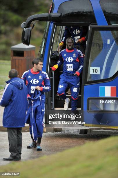 Bacary SAGNA - - Coupe du Monde 2010 - Entrainement de l'equipe de France - Pezula Field of Dreams - Knysna -Afrique de Sud, Photo: Dave Winter /...