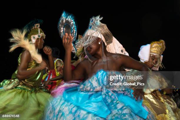 carnaval 2017 - candomble stockfoto's en -beelden