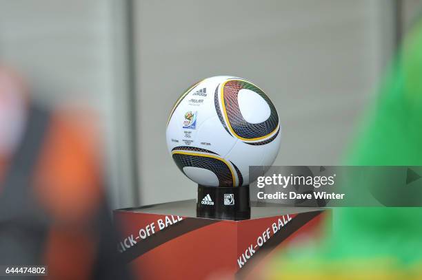 Ballon Jabulani - - Cote d'Ivoire / Portugal - Coupe du Monde 2010 - Match 13, Groupe G, Nelson Mandela Bay Stadium, Port Elizabeth, Afrique du Sud....