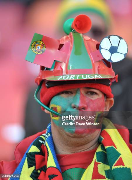 Ambiance / Supporter Portugal - - Cote d'Ivoire / Portugal - Coupe du Monde 2010 - Match 13, Groupe G, Nelson Mandela Bay Stadium, Port Elizabeth,...