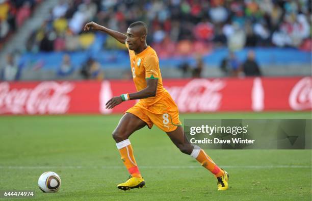 Salomon KALOU - - Cote d'Ivoire / Portugal - Coupe du Monde 2010 - Match 13, Groupe G, Nelson Mandela Bay Stadium, Port Elizabeth, Afrique du Sud....