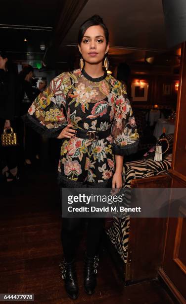Georgina Campbell attends Alice McCall Fall 2017 Collection Launch Vip Dinner at Albert's on February 23, 2017 in London, England.
