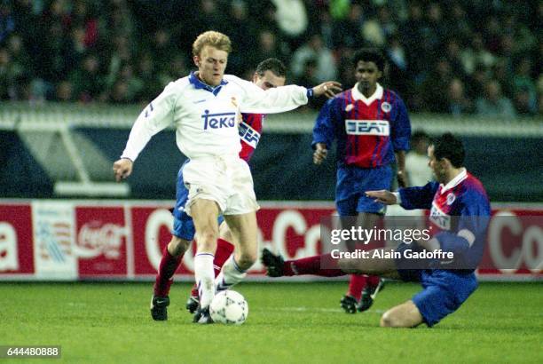 Robert PROSINECKI - - Paris Saint Germain / Real Madrid - 1/4 Finale retour Coupe des Vainqueurs de Coupe, Photo : Alain Gadoffre / Icon Sport