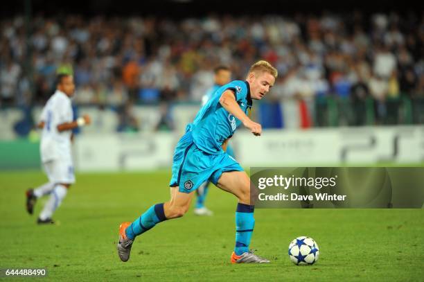 Tomas HUBOCAN - - Auxerre / Zenith Saint Petersbourg - Champions League, Tour Preliminaire. Photo: Dave Winter / Icon Sport.