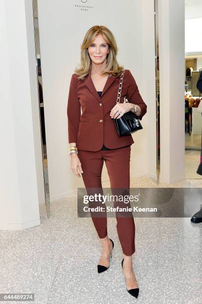 Jaclyn Smith attends Barneys New York, Katherine Ross & Alexia Niedzielski Celebrate Fabrizio Viti at Barneys New York Beverly Hills on February 23,...