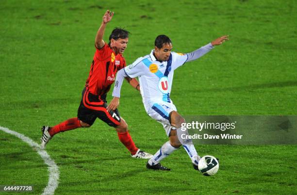 Walid MESLOUB / Daniel MOREIRA - - Boulogne / Le Havre - 9eme journee de Ligue 2, Photo : Dave Winter / Icon Sport
