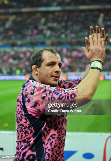 Joie David ATTOUB - - Stade Francais / Toulouse - 16e journee Top 14, Photo : Dave Winter / Icon Sport