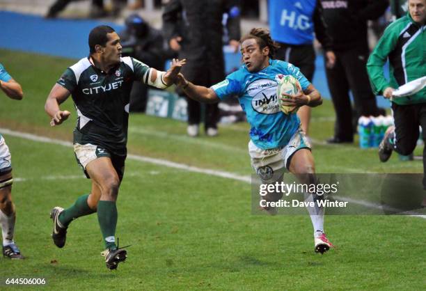 Gabriele LOVOBALAVU - - London Irish / Toulon - H Cup, 3e journee, Groupe 3 - Madejski Stadium, Reading. Photo: Dave Winter / Icon Sport.