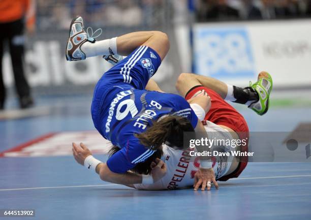 Bertrand Gille - - France / Danemark - Finale - Championnat du Monde Handball - Malmoe, Photo : Dave Winter / Icon Sport,