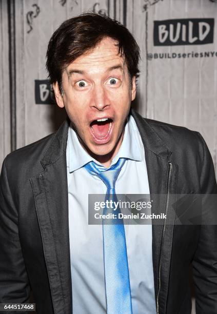 Rob Huebel attends the Build Series to discuss 'Drive Share' at Build Studio on February 23, 2017 in New York City.