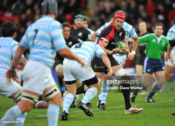 Mouritz BOTHA - - Saracens / Racing Metro 92 - H Cup, 3e journee, Groupe 2 - Vicarage Road, Watford. Photo: Dave Winter / Icon Sport.