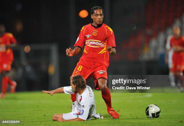 Frederic THOMAS / Anthony LECOINTE - - Le Mans / Boulogne - 6eme journee de Ligue 2, Photo : Dave Winter / Icon Sport