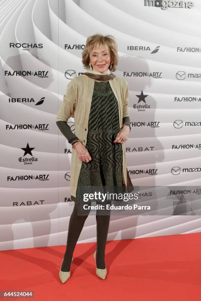 Maria Teresa Fernandez de la Vega attends the 'Fashion & arts' photocall at Reina Sofia museum on February 23, 2017 in Madrid, Spain.