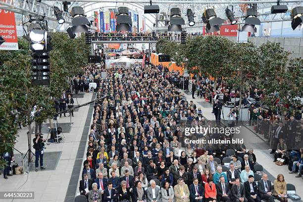 Leipziger Buchmesse, von 12. Bis in Leipzig, Deutschland. Foto: Autoren Buchpreis Leipzig