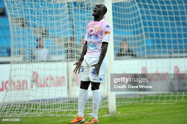 Yannick SAGBO - - Le Havre / Evian Thonon Gaillard - Ligue 2, 32e journee. Photo: Dave Winter / Icon Sport.