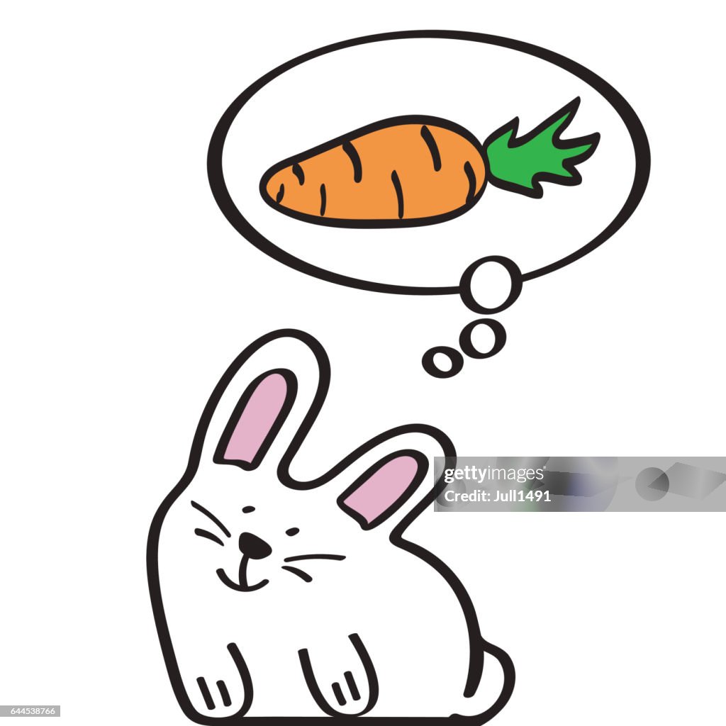 Cute Rabbit Creative Cute Rabbit High-Res Vector Graphic - Getty Images