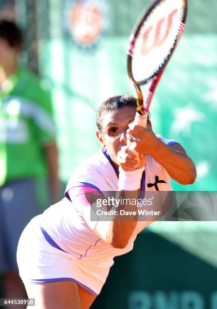 Stephanie FORETZ GACON - - Roland Garros 2011 -Paris, Photo : Dave Winter / Icon Sport