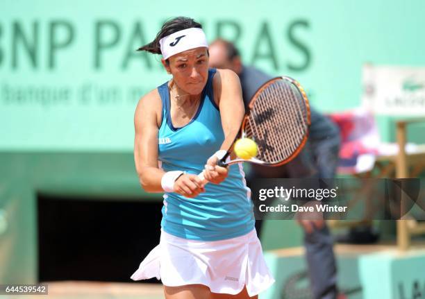 Silvia SOLER ESPINOSA - - Roland Garros 2011, Photo : Dave Winter / Icon Sport