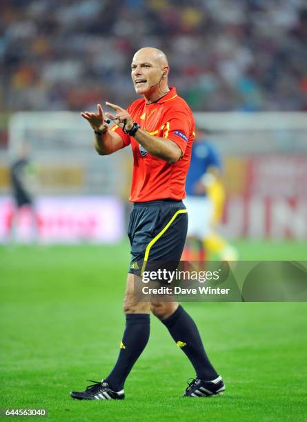 Howard WEBB - - Roumanie / France - Eliminatoire Euro 2012, Groupe D - - Photo: Dave Winter / Icon Sport.