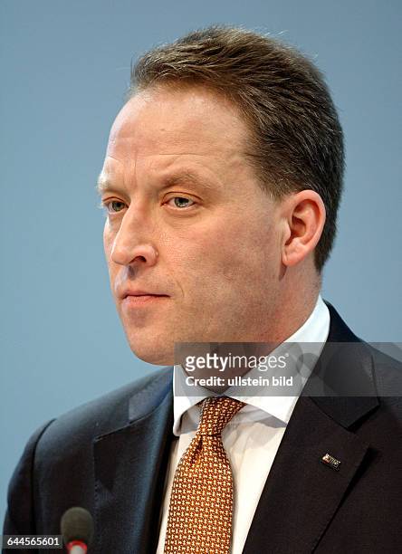 Annual press conference of Lanxess AG : Matthias ZACHERT , CEO
