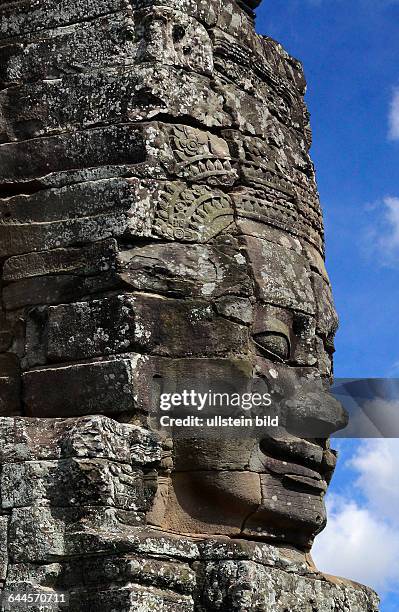 Gesichter des Bodhisattva Lokeshvara in Bayon - Ankor - Kambodscha