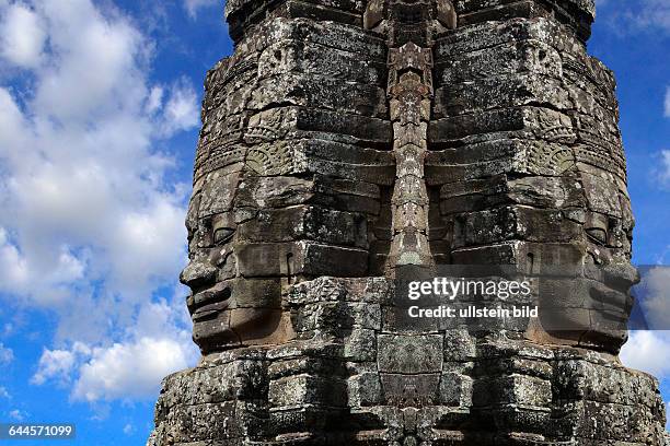 Gesichter des Bodhisattva Lokeshvara in Bayon - Ankor - Kambodscha