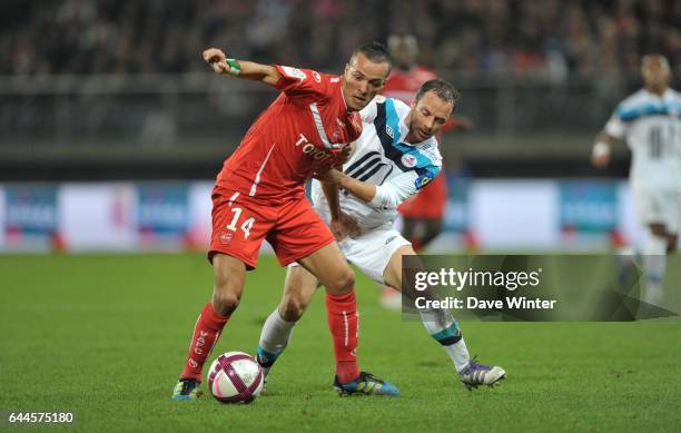 Foued KADIR / Laurent BONNART - - Valenciennes / Lille - 12e journee de Ligue 1, Photo: Dave Winter / Icon Sport