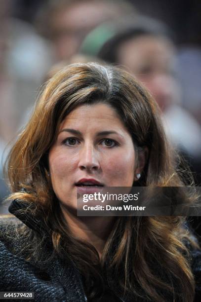 Femme de Roger FEDERER - - BNP Paribas Masters 2011 - Bercy , Photo: Dave Winter / Icon Sport