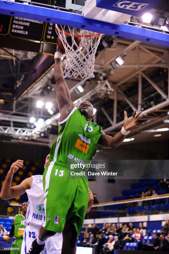 Johan PASSAVE DUCTEIL Paris Levallois / Nanterre 16e de finale