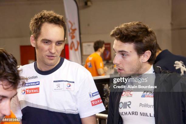 Franck Montagny / Jules Bianchi - - ERDF Masters Kart - Paris Bercy, Photo : Alain Bourdaux / Icon Sport